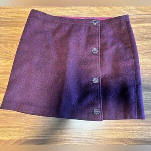 Prana Nicky Wool Blend Wrap Skirt